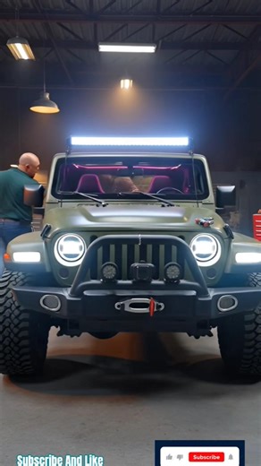 Jeep is ready after its life ended🏎️ #beforeandafter #carrestoration #satisfying