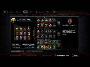 Neverwinter - Devoted Cleric buff build
