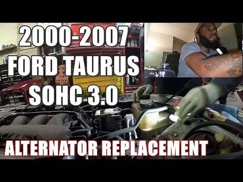 How to Replace Alternator 2000-2007 Ford Taurus