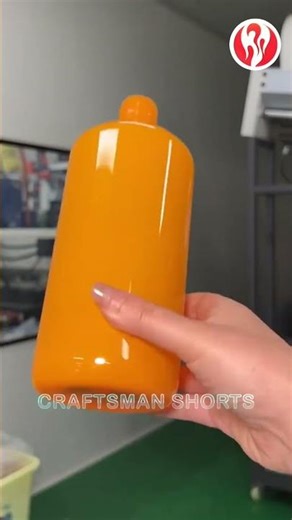 Plastic Bottles | How to Make a Yellow Plastic Bottle