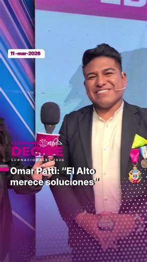 Omar Patti: Compromiso con El Alto y su Desarrollo