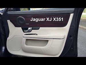 Jaguar XJ X351 Door Card Removal