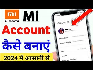 Mi Account Kaise Banaye | xiaomi account kaise banaye | How To Create Mi Account |mi id kaise banaye