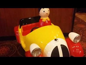 Noddy and Bananas In Pyjamas Car Kiddie Coin Operated Rides.