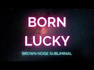 EVERYTHING WORKS OUT FOR ME | Insane Luck Subliminal + Brown Noise (1 Hour of Pure Flow)