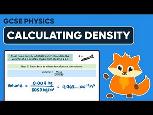 Calculating Density Worked Example - GCSE Physics