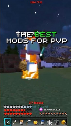 BEST Mods for PvP! #minecraft #pvp #marlowww #best #crystalpvp