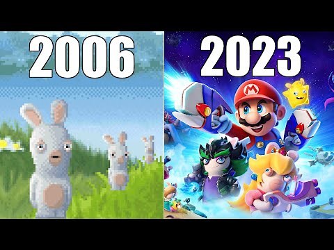 Evolution of Raving Rabbids Games [2006-2023]