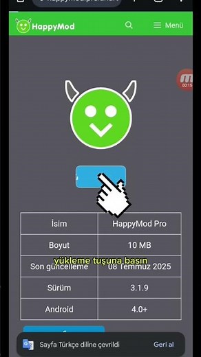 happy mod nasıl indirilir kolay anlatım link açıklamada