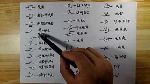 电路图中常用电器符号讲解，要想看懂电路图，首先要认识这些符号