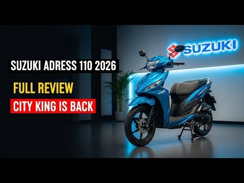 2026 Suzuki Address 110 Review Indonesia | Economical, Comfortable, Affordable Scooter