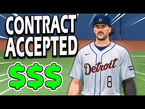 I SIGNED A NEW CONTRACT! MLB The Show 24 | Road To The Show Gameplay 25