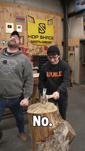 Sink the Nail Lefty Challenge