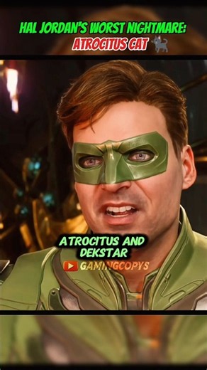 Hal Jordan Wasn't Ready For Atrocitus's cat Injustice 2