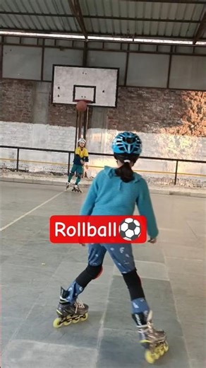 Rollball practice #rollball #rollballmatch #rollballpractice #rollballshot #skating #rollerskating