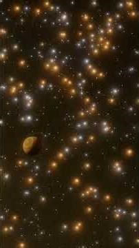 flight through a cluster of stars