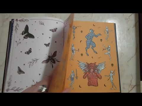 Stickertopium Gorgeous Gothic sticker book flip through