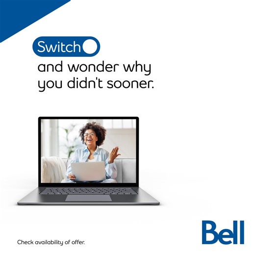 Switch to the fastest & most reliable Internet technology with Bell Pure Fibre, and wonder why you didn’t switch sooner. | Bell Canada