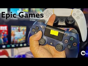 Cómo jugar Juegos de Epic Games con control de PS4 / PS5 u otro ?