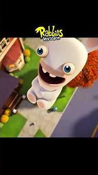 little rabbit was made into a ball by his friends ⚽ #short #viral #video #rabbit #rabbidsinvasion