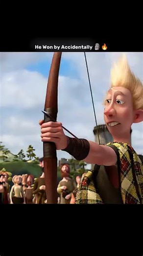 funny Archery Competition Of Animation Movie
