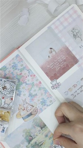 set up my new prayer journal with me! 💌 😇🙏🏻 #diary #journal #scrapbooking #craft