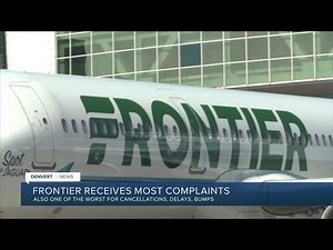 Denver-based Frontier Airlines had most complaints of top U.S. airlines for third year