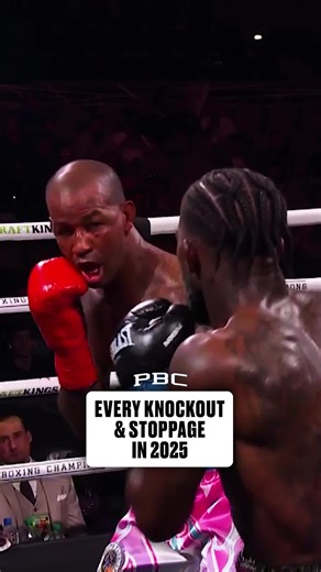 2025 was another KNOCKOUT year for boxing, so before the final bell rings, let's take a look back at EVERY PBC KO and stoppage from the year. 💥🥊 #PBC2025