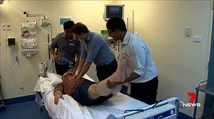 In a new study, Flinders University researchers are challenging the way we have been told to perform life saving CPR - by raising a patient’s legs, they believe health outcomes could be drastically improved. www.7plus.com.au/news #CPR #7News | 7NEWS Adelaide