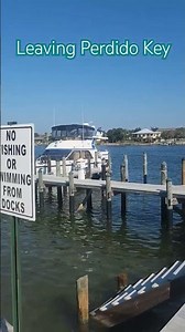 Heading out of Perdido Key RV Resort and Marina hoping to through Alabama today but not pushing hard