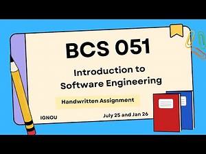 BCS-051 Handwritten Assignment July-25/Jan-26 |BCA (5th Sem)| IGNOU Assignment Solutions (2025-2026)