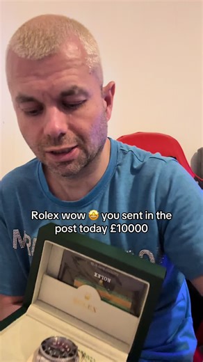 Unboxing a £10,000 Rolex Watch