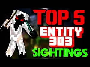 Top 5 Entity 303 Sightings in Minecraft (Scary) || 2021 😰|| Found Entity 303