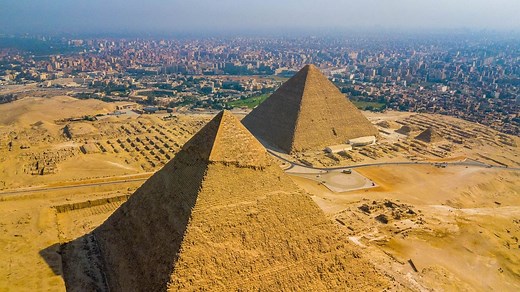 Why did ancient Egyptian pharaohs stop building pyramids?