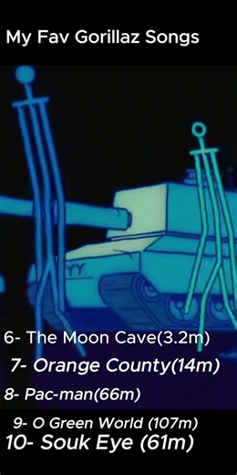 Ranking Gorillaz Songs #gorillaz #rank #music #fyp #fypシ #mountain
