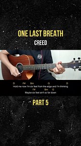 3.9K views · 46 reactions | One Last Breath - Creed | Guitar Tutorial part 5 | Boss Biong | Facebook