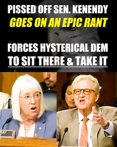 35K views · 1.1K reactions | Senator Kennedy goes on EPIC rant, forces hysterical Democrat to sit there & TAKE IT | PolitiBrawl | Facebook