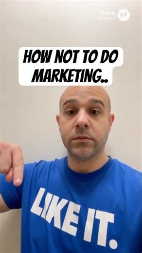 How NOT to do Marketing..