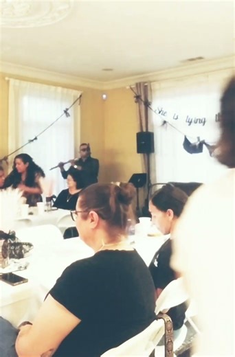 Albert P. (Sax Man): Flute Performance at Bridal Shower #bachelorette #bridalshower #latinjazzvibes