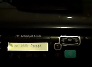 HP4500恢复出厂操作视频