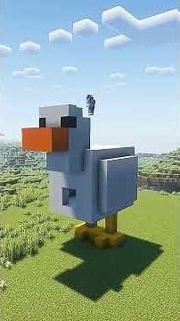 Minecraft: How to make a chicken house | #minecraft #tutorial #house #chicken