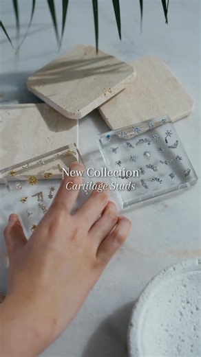 Nora Ana Jewelry on Instagram: "Meet our beautiful new threaded studs✨ Made with medical-grade titanium—biocompatible, hypoallergenic, waterproof, and sweat-proof. Internally threaded for a smooth post and irritation-free wear. Your piercings deserve better 💛🩶 #noraanajewelry #jewelry #earrings #piercings #piercingjewelry"