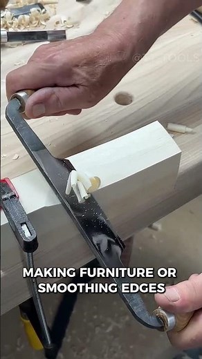 “The Woodworking Knife That Shaves Like a Razor? 🪵🔪 DrawKnife” #tools #interestingtools #shorts