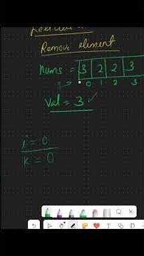 LeetCode 27: Remove Element (2 Pointer Trick 🔥) #leetcode #day3