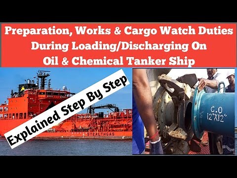 Loading/Discharging Work On Ship Fully Explained | Cargo Watch Duties During Loading And Discharging
