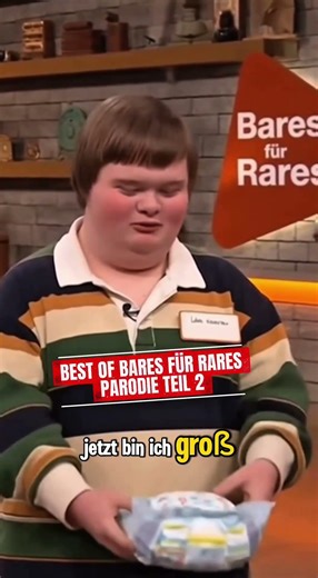 Windel-Exponat bei Bares-Parodie 😂