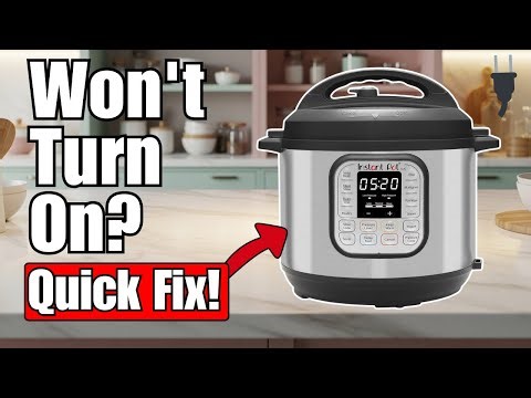 Instant Pot Duo Won't Powe On? Fix It Fast!