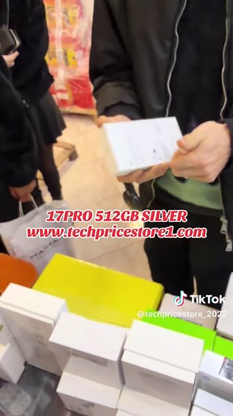 #techprice #silver #17promax #512gb