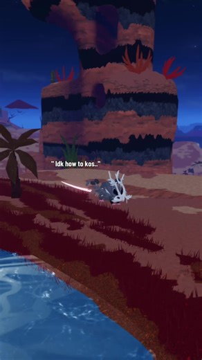 when someone asks me to kos with them I awlays end up the first one dead😭 // #creaturesofsonariafyp #cosopossum #fyp #roblox #cos