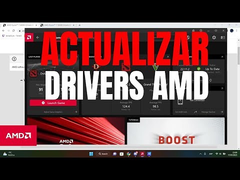 Cómo Actualizar Drivers AMD Radeon | Descargar e Instalar Software AMD Adrenalin (2022 - 2025)